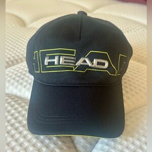 HEAD Cap with Black and Yellow Design